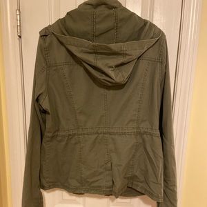 Aéropostale Prince & Fox Army Green Cargo Jacket